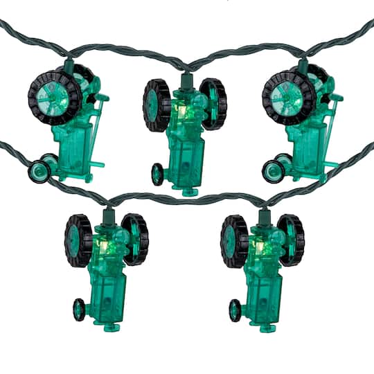 10ct. Tractor Patio String Lights